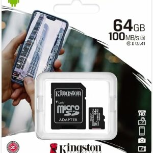 Micro SD Kingston Canvas Select Plus 64GB C10 A1 100R