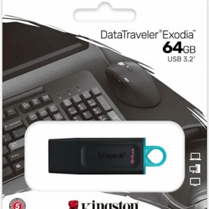 Pendrive Kingston DataTraveler Exodia 64GB USB 3.2