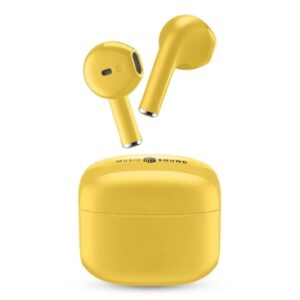 Auricolari Bluetooth Music Sound Swag Giallo