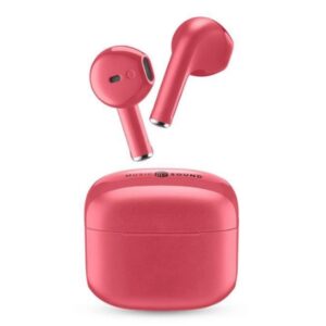 Auricolari Bluetooth Music Sound Swag Rosa