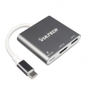 Adattatore Vultech USB-C a USB-C PD/HDMI 4K/USB 3.0