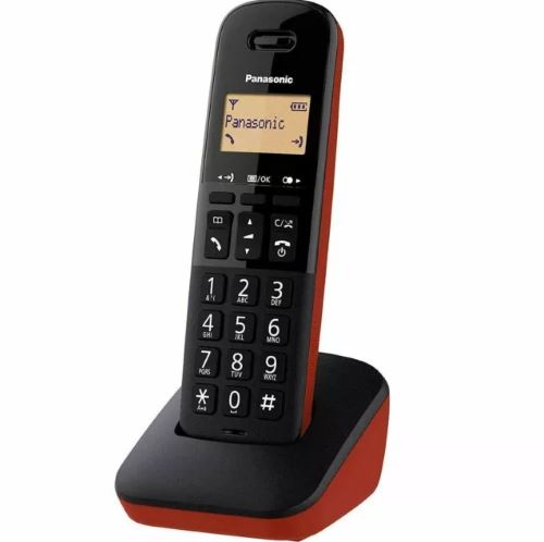 Telefono Cordless Panasonic KX-TGB610 Rosso