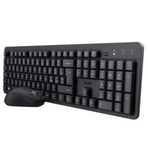 Kit Wireless Tastiera e Mouse Trust TKM-360 Black