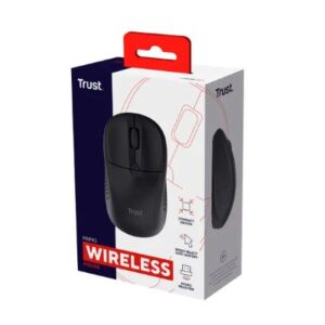 Mouse Wireless Trust Primo Matte Black
