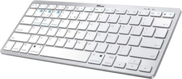 Tastiera Bluetooth Trust Basics Silver