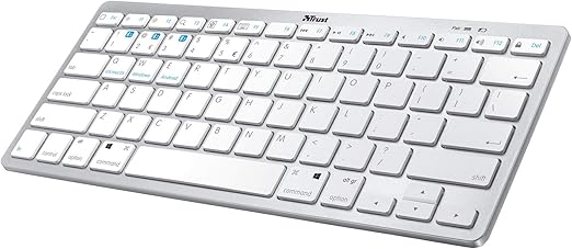 Tastiera Bluetooth Trust Basics Silver