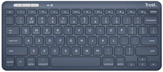 Tastiera Bluetooth Trust Lyra Blue