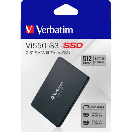 SSD Verbatim Vi550 S3 512GB 2.5″