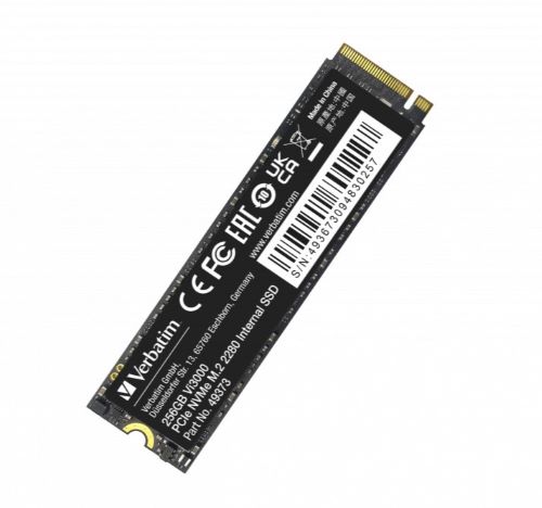 SSD Verbatim Vi3000 256GB PCIe 3.0 NVMe M.2 2280