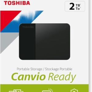 Hard Disk Esterno Toshiba Canvio Ready 2TB USB 3.2