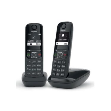 Telefono Cordless Gigaset AS490 Duo Black