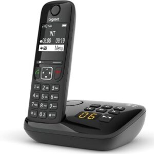 Telefono Cordless Gigaset AS690A con Segreteria Telefonica Black
