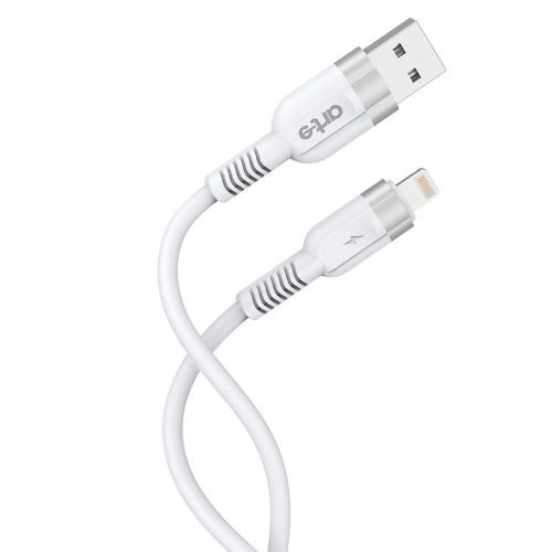 Cavo Arte USB a Lightning Silicone Bianco 1m