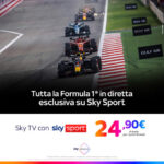 La magia della F1 è su Sky. Tutti i GP sono in diretta esclusiva su Sky Sport