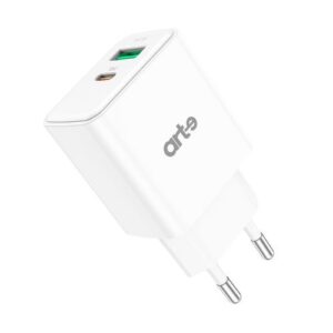 Caricabatteria da Rete Arte PD 20W+QC 3.0