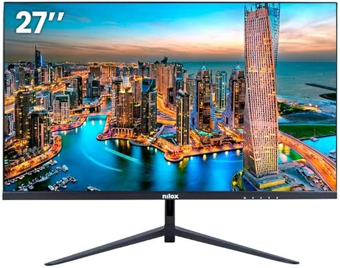 Monitor Nilox NXM27FHD111 27″ 16:9 Full HD 100Hz 1ms 250cdm HDMI/DP Black