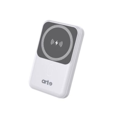 Power Bank Arte 10.000mAh PD+QC+Wireless, Fast Charge Nero