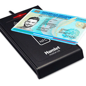 Lettore Smart Card Hamlet NFC per CIE e Tessera Sanitaria Contactless