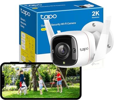 Telecamera Smart TP-Link Tapo TC65 2K/3MP WiFi Registrazione MicroSD Outdoor
