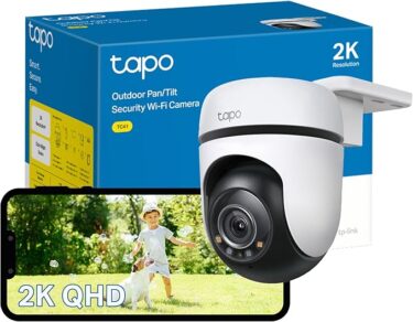 Telecamera Smart TP-Link Tapo TC41 2K/3MP 360° WiFi Registrazione MicroSD Outdoor