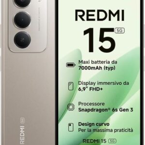 Xiaomi Redmi 15 5G 4/128 Titan Gray