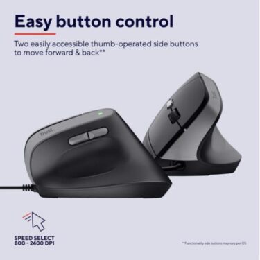 Mouse USB Trust Bayo II Ergonomic Black