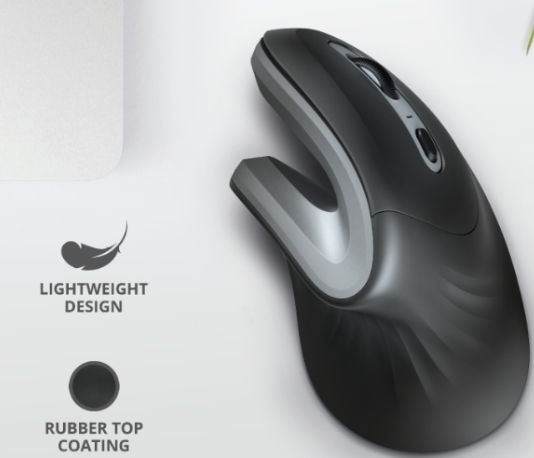 Mouse Wireless Trust Verro II Ergonomic Black